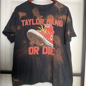 Vintage Wiz Khalifa Taylor Gang distressed T shirt